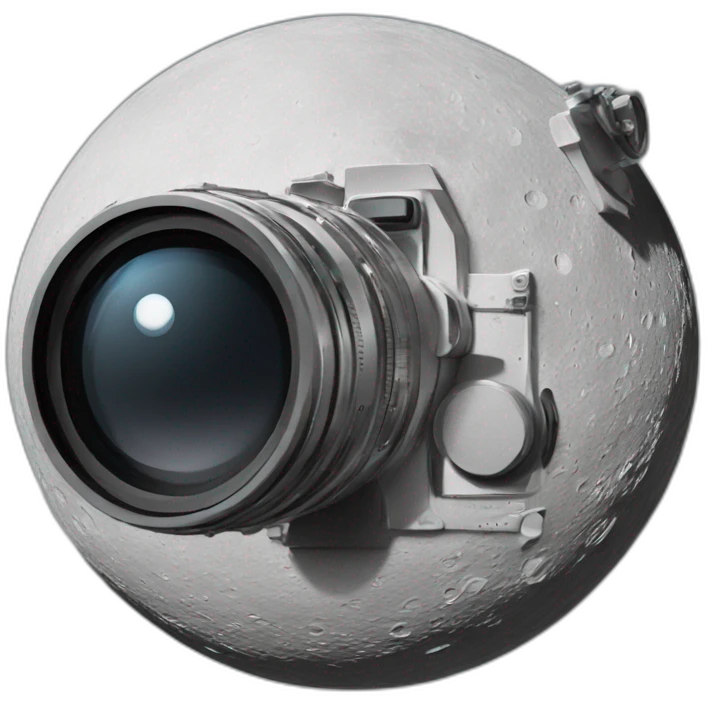 First camera on the moon emoji