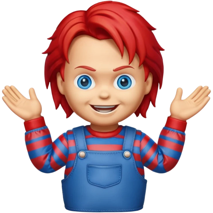 Un emojin de chuky emoji