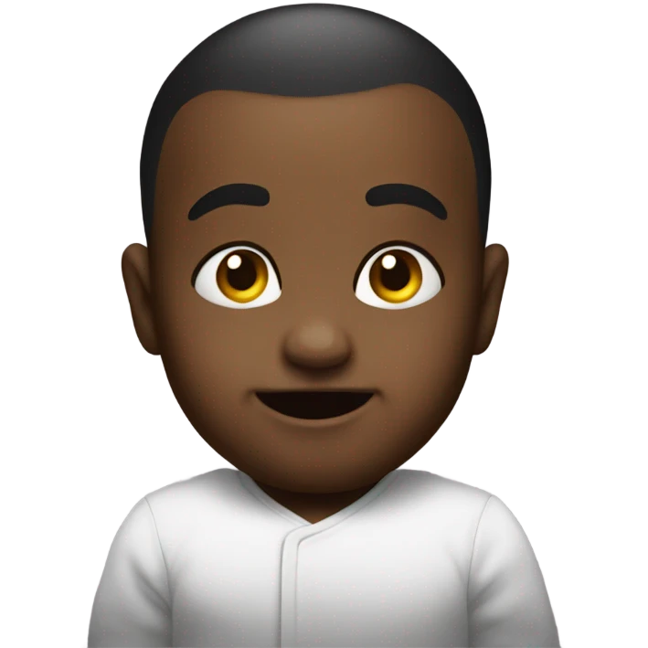 Evil baby emoji