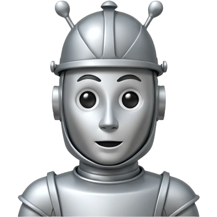 Tin man emoji