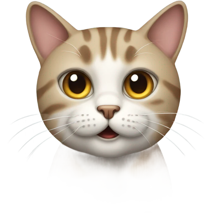 Cat with attitude emoji