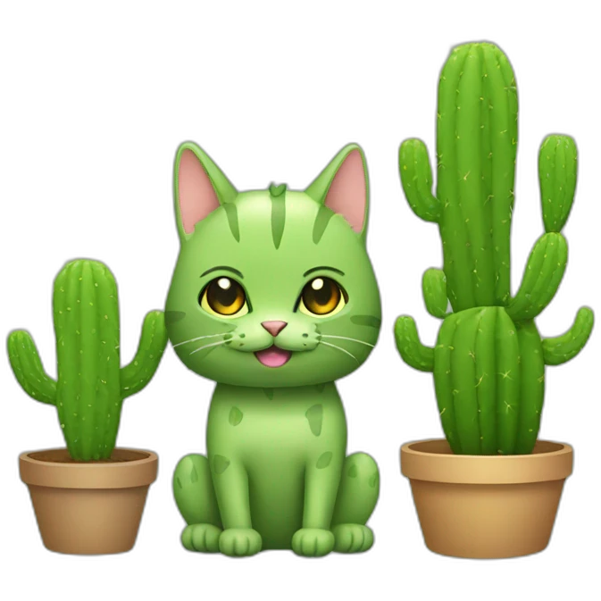 cactus-cat emoji