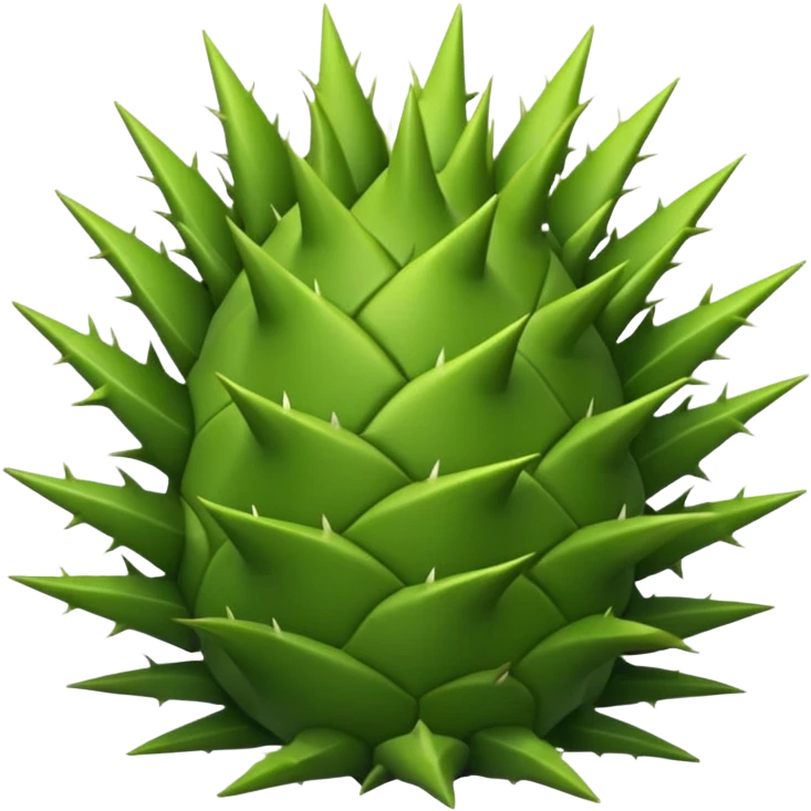 an emoji with thorns emoji