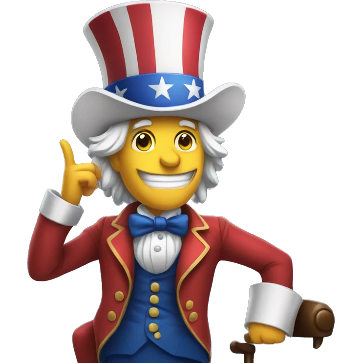 uncle Sam approves emoji
