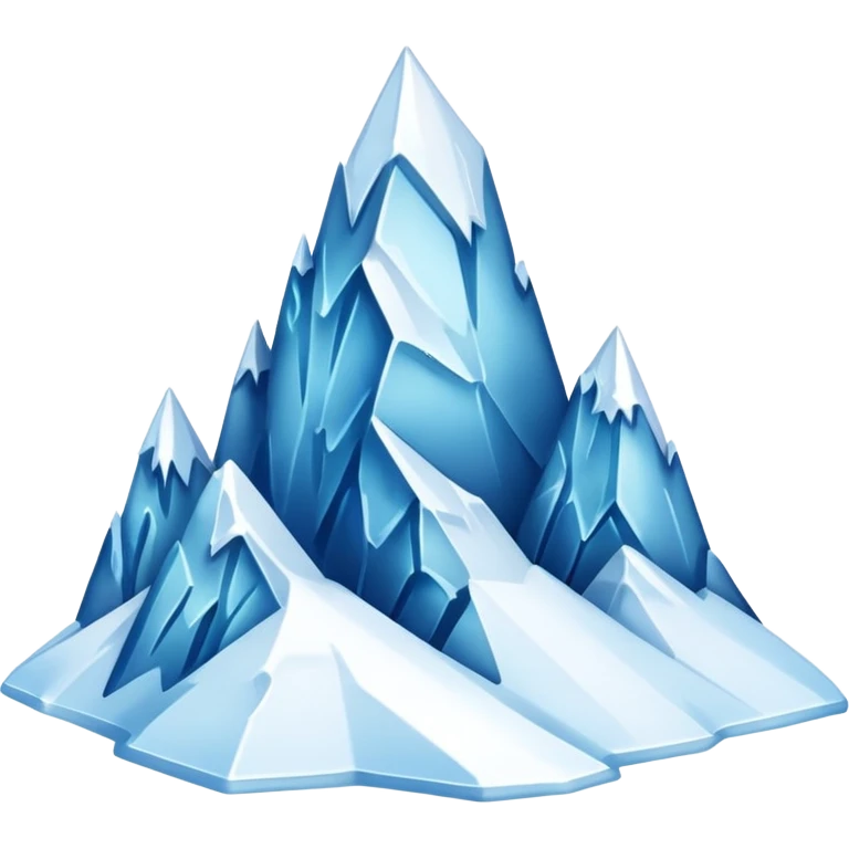 ice mountain emoji