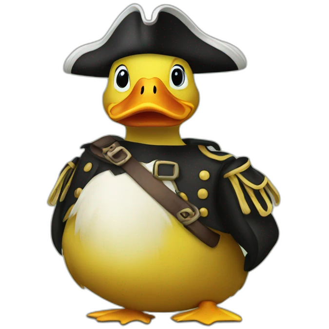 Pirate duck emoji