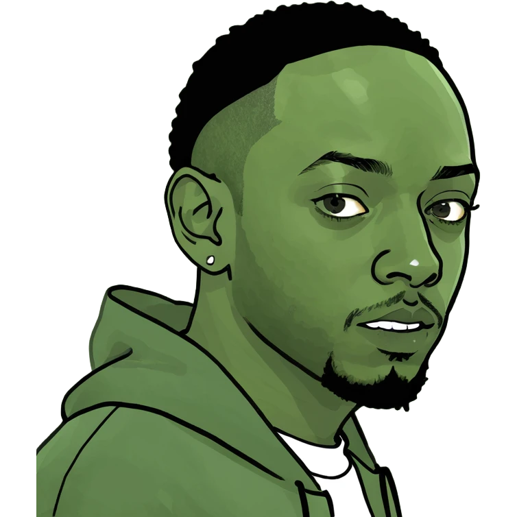 kendrick lamar on a mustard bottle  emoji