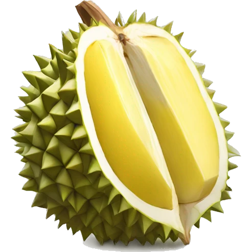 Durian fruit emoji