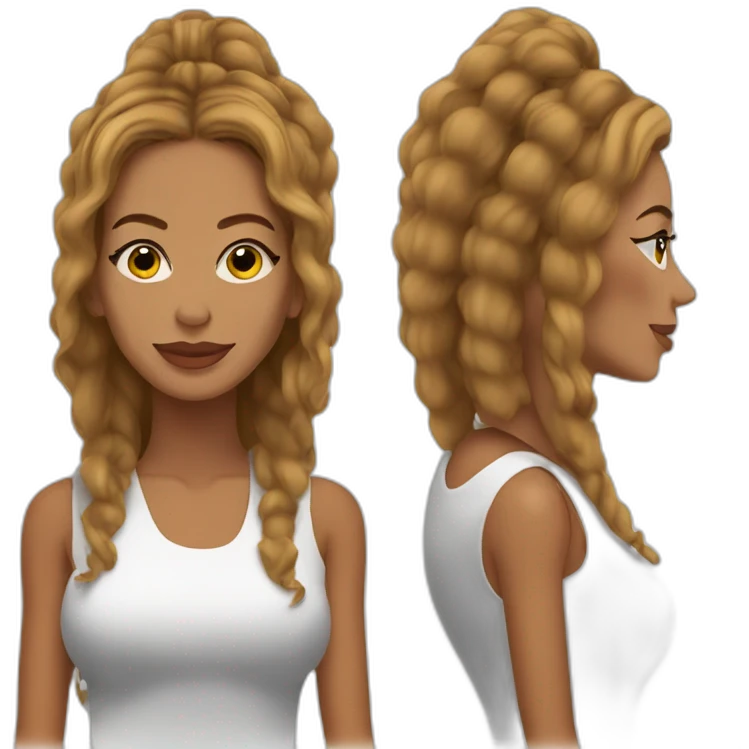 relaxed beyonce emoji
