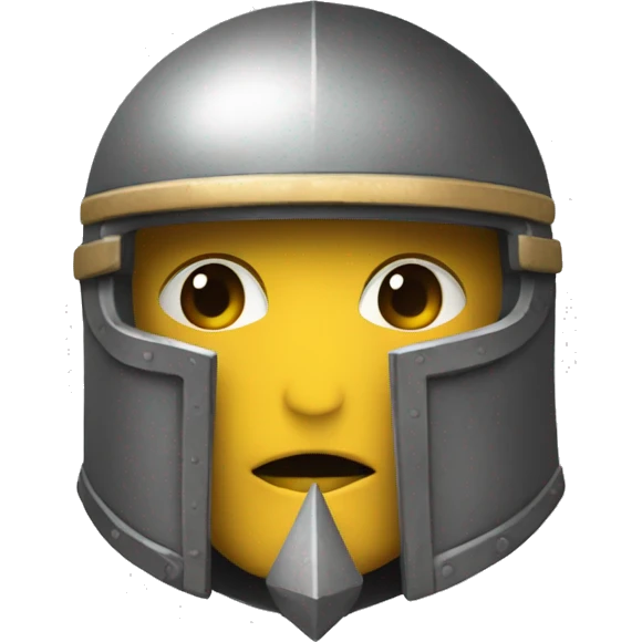 Armadura de Gerrero Espartano emoji