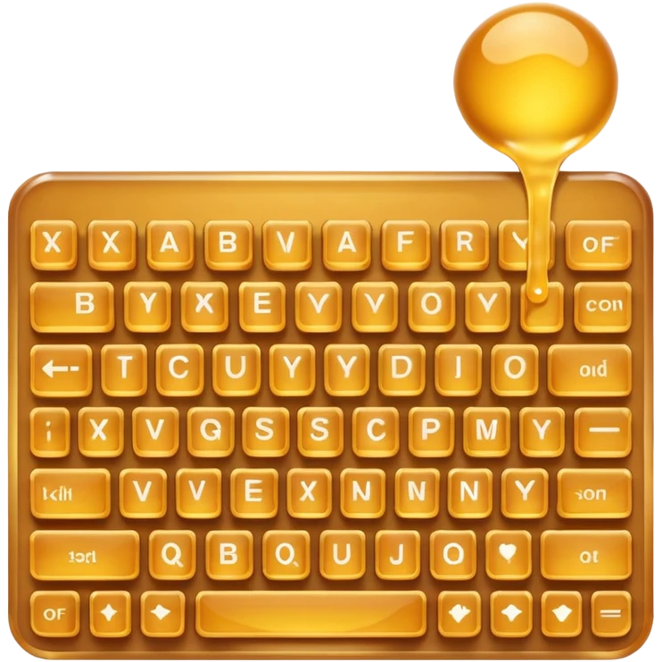 ⌨️🍯 emoji