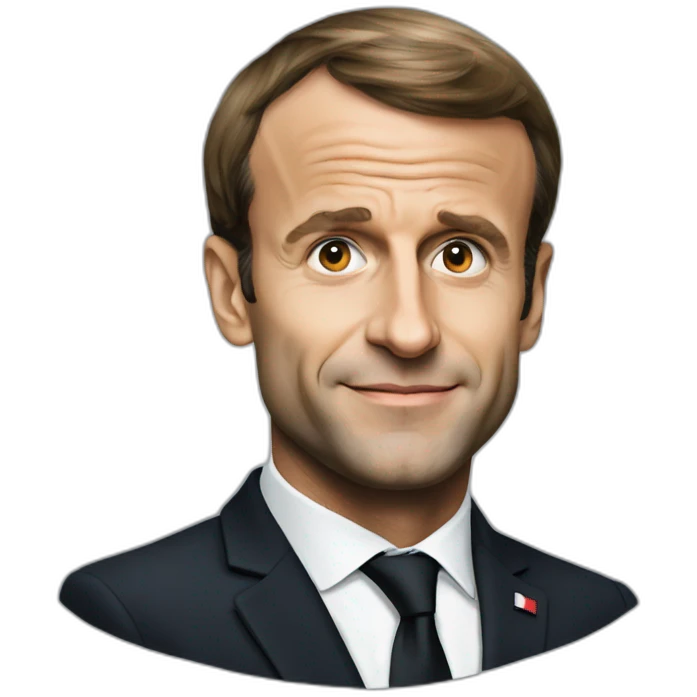 Emmanuel Macron emoji