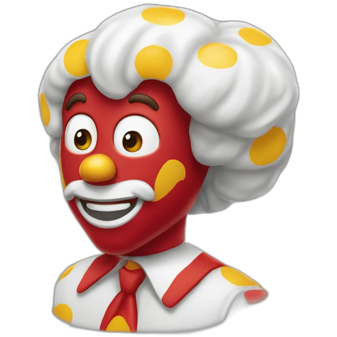 Ronald McDonald emoji
