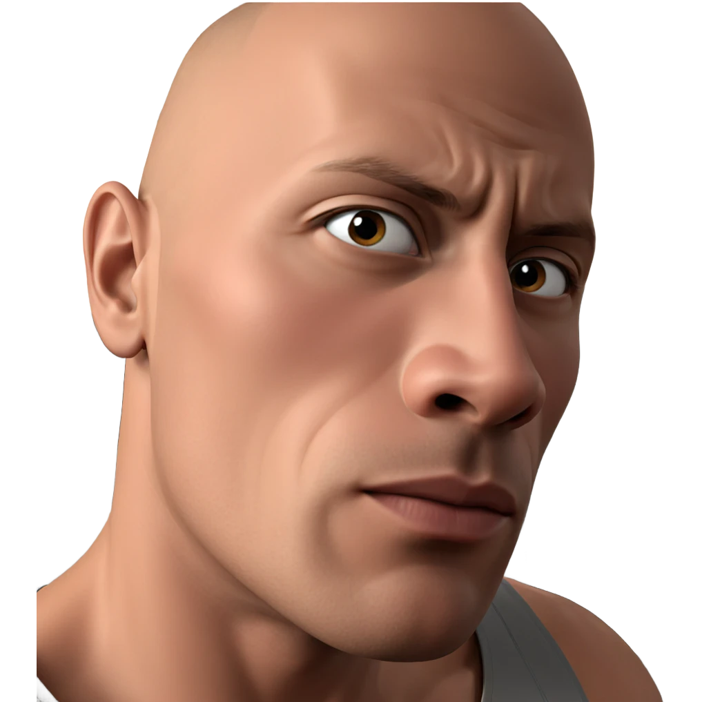 bald meme portrait of boy emoji