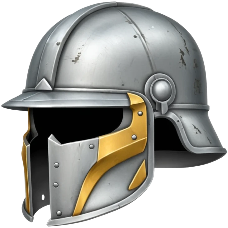 Iron helmet emoji