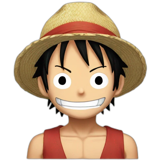 Luffy one piece emoji