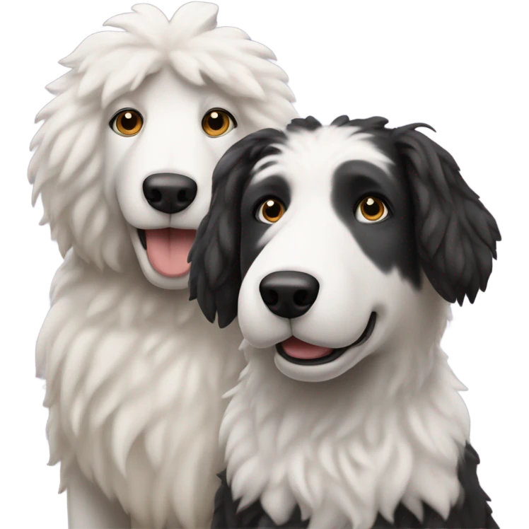 Beth with Angus  emoji