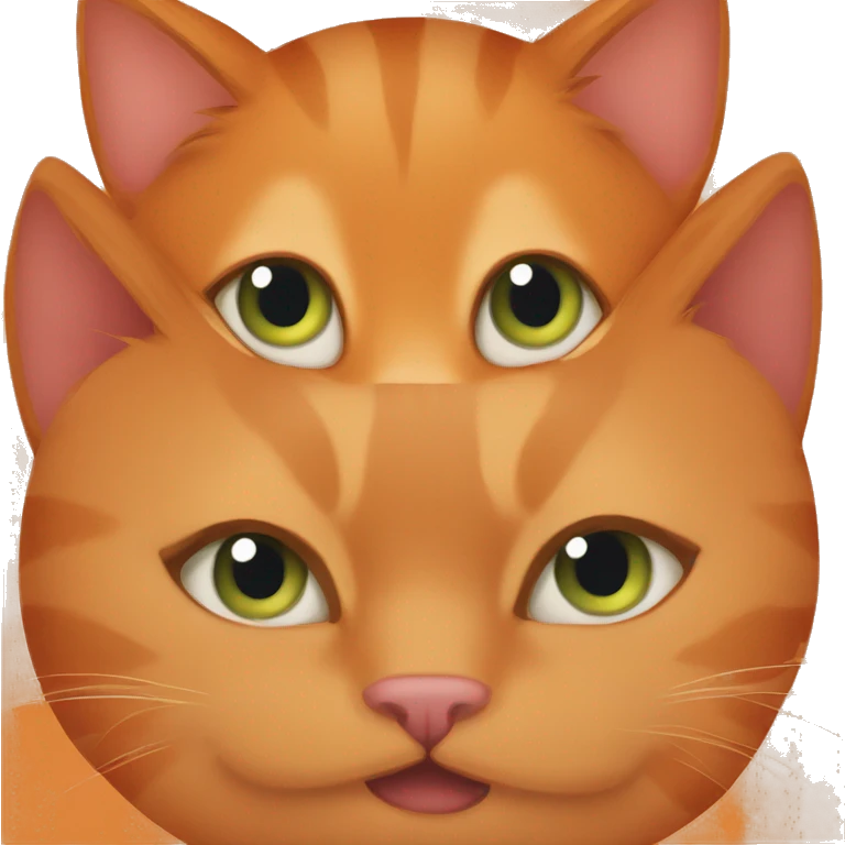 Orange cat emoji