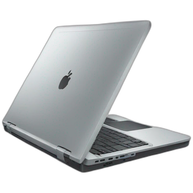 Laptop on the side emoji