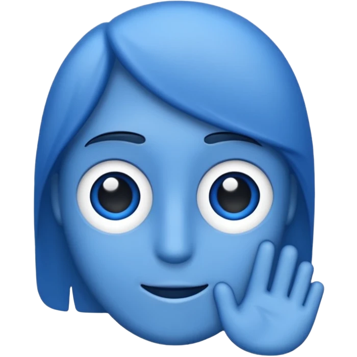 تیک آبی  emoji