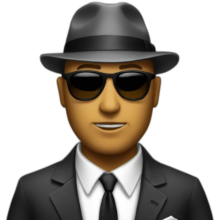 Mafia suit emoji