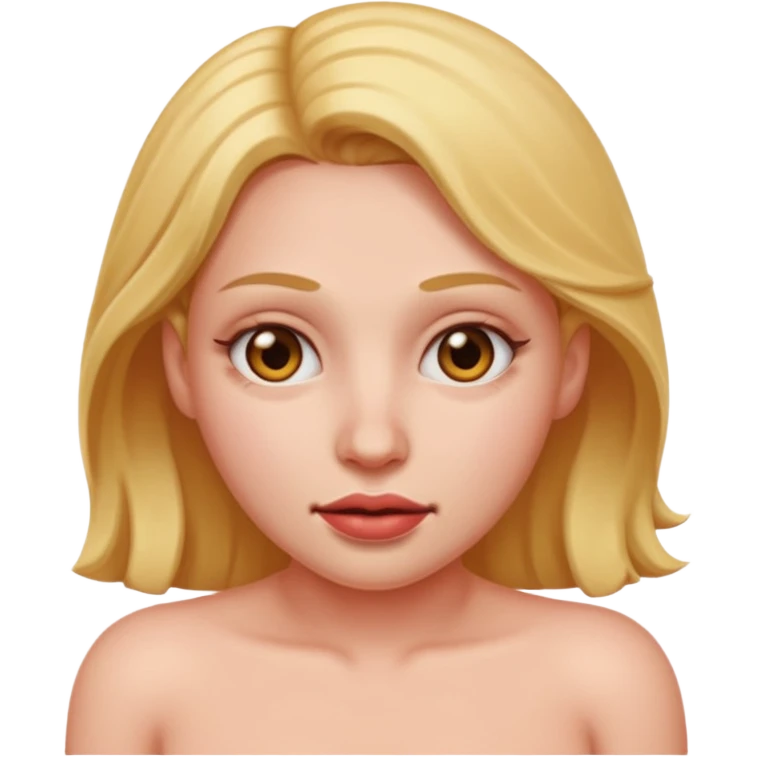 Woman spread vagina emoji