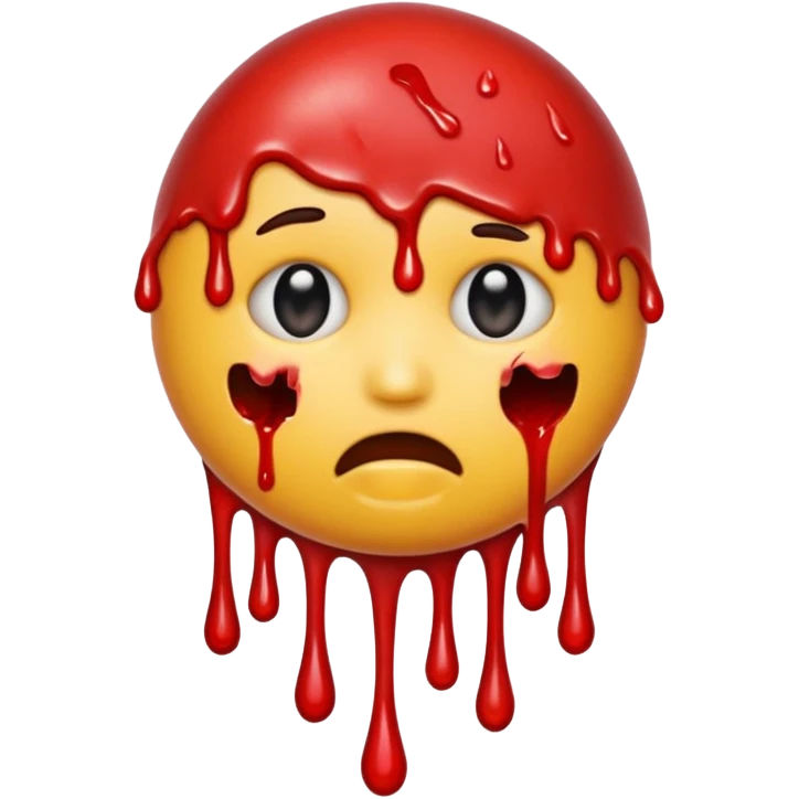 cut emoji bleeding out emoji