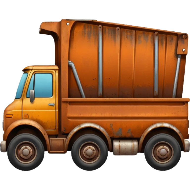 junk truck emoji