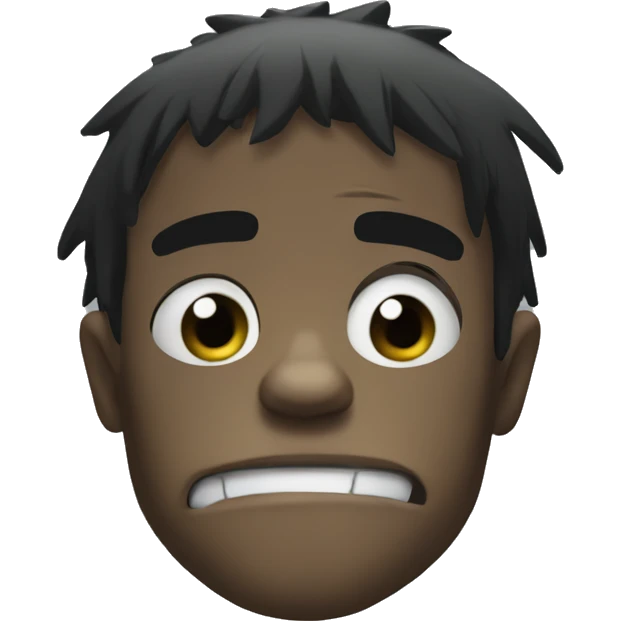 2D from Gorillaz sad emoji