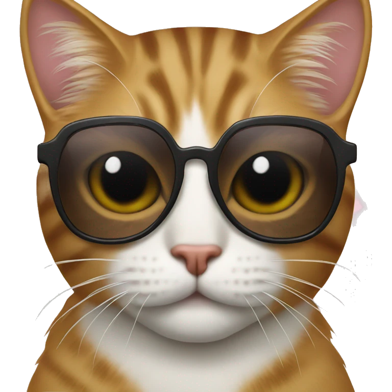 Cat with sunglassesj emoji