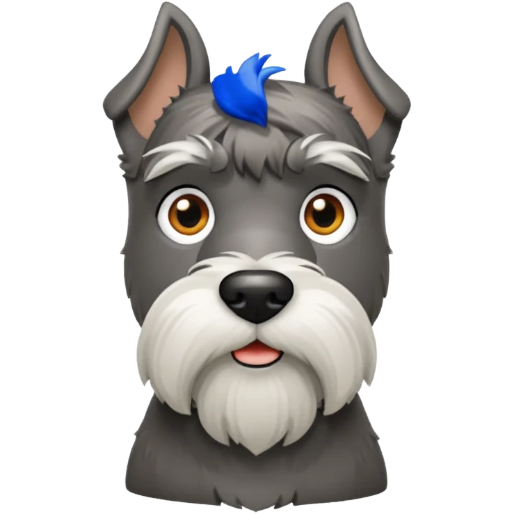 schnauzer  emoji