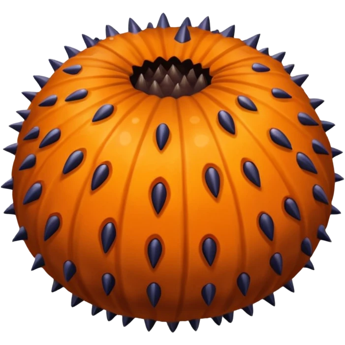 heaps of sea urchin emoji