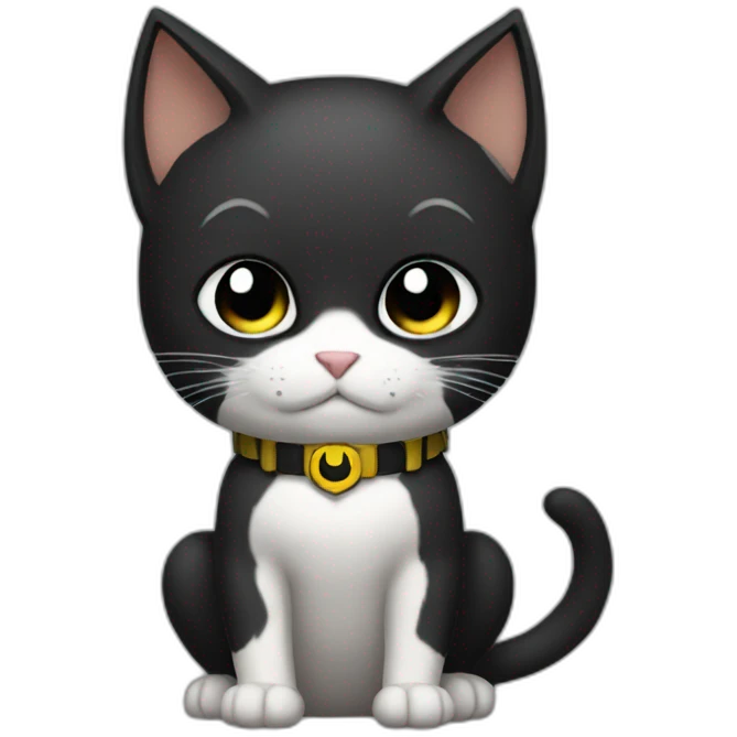 batman cat emoji