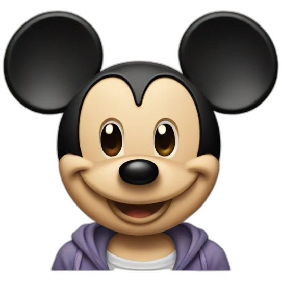 Mickey mouse  emoji