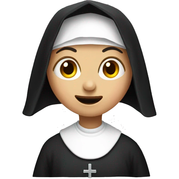 Scery Nun emoji