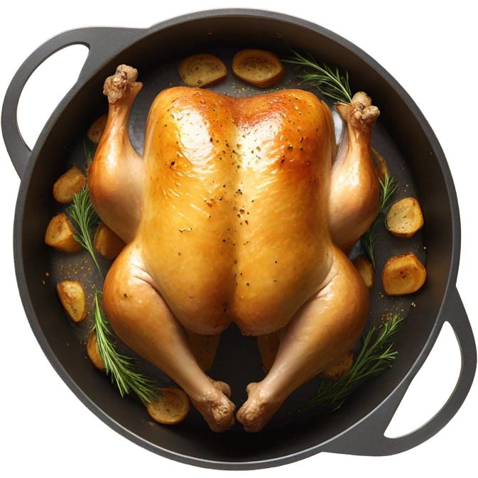 Chicken in oven emoji