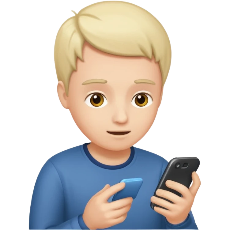 Playing word unscramble game on a phone  emoji