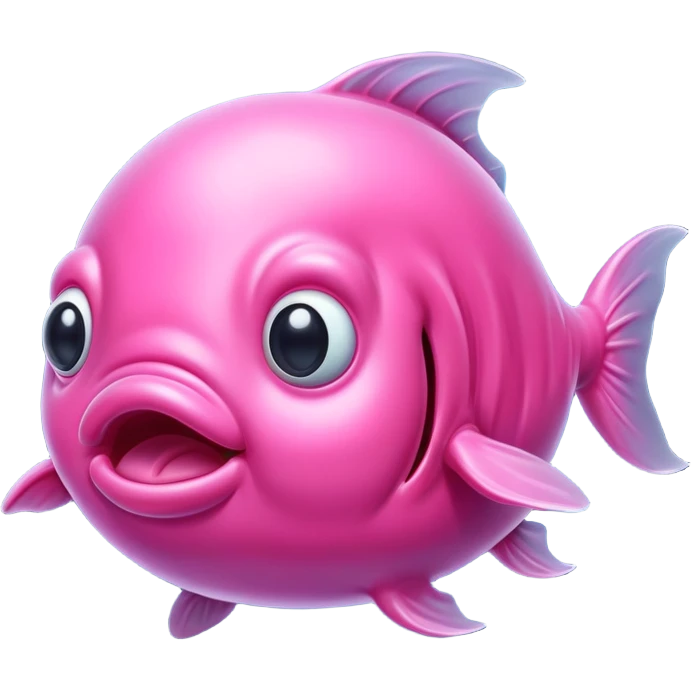 Blob fish emoji