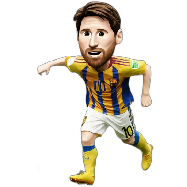Messi ballon d'or emoji