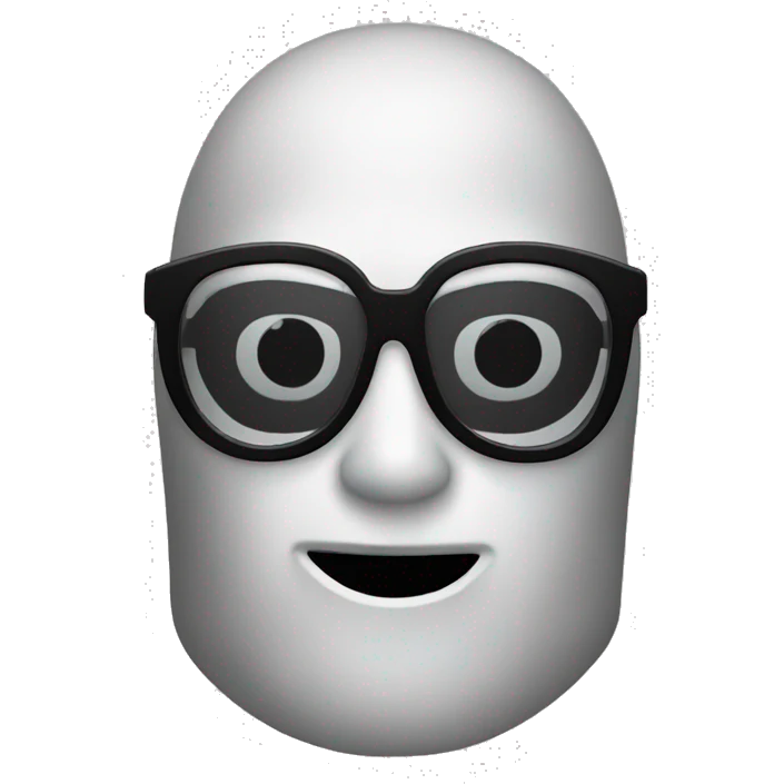 balaclava with glasses emoji