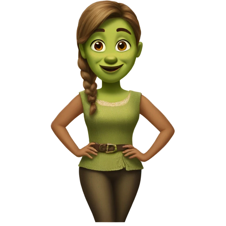 Fiona from Shrek emoji