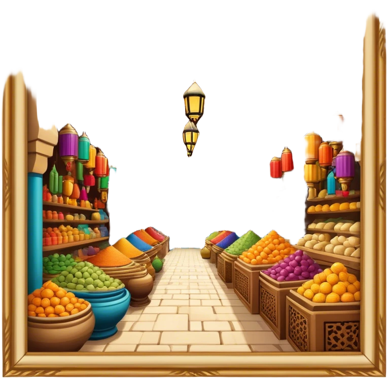 Moroccan bazaar￼ emoji