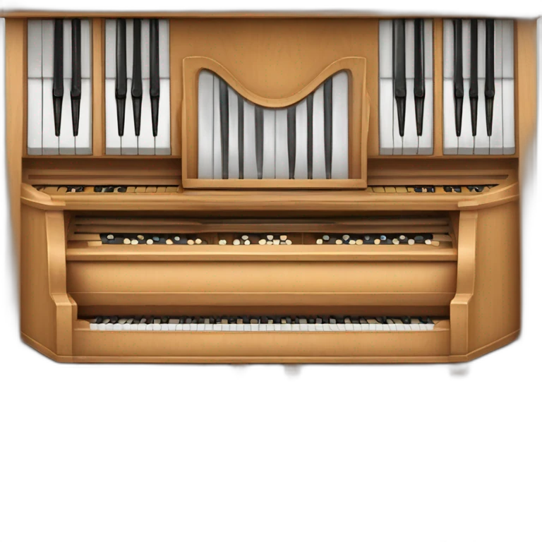 Orgue 3 claviers et un pédalier emoji