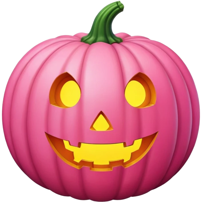 pink pumpkin emoji
