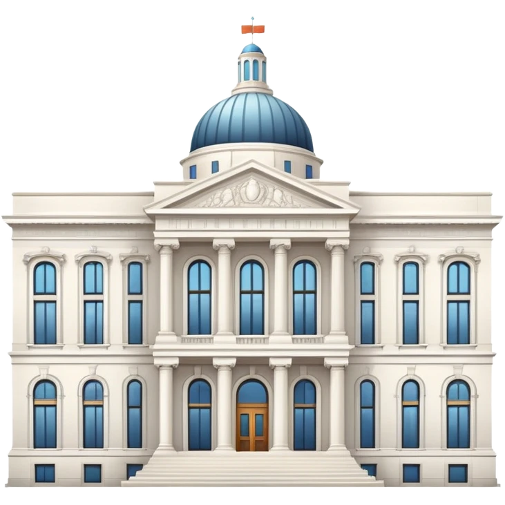 City hall government building emoji