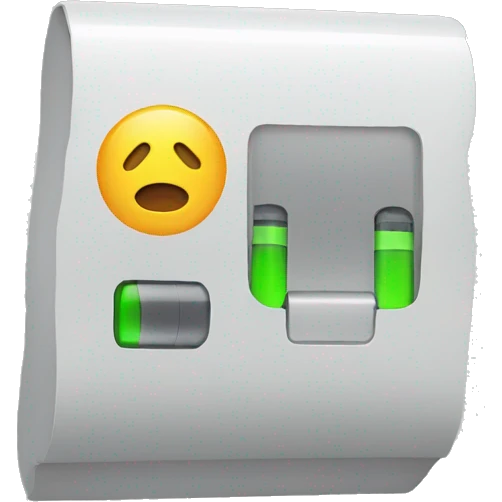 low battery emoji