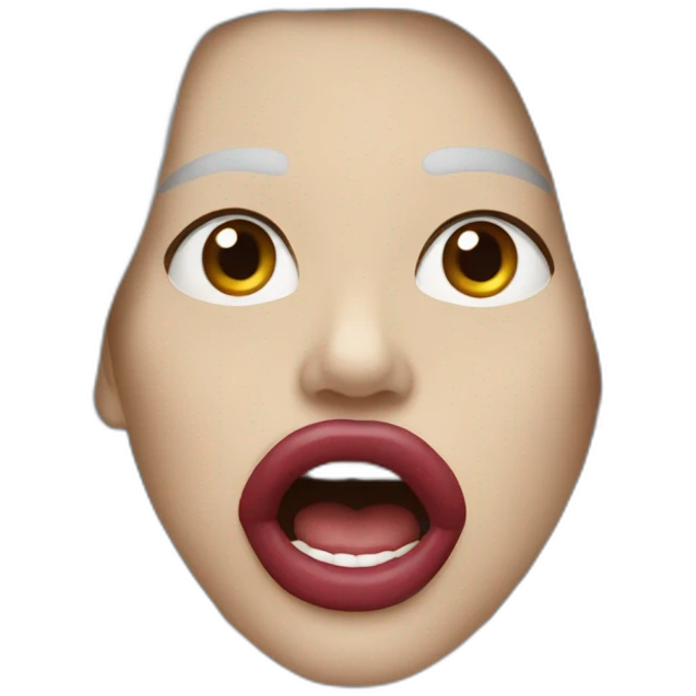 Grosse Bouche emoji