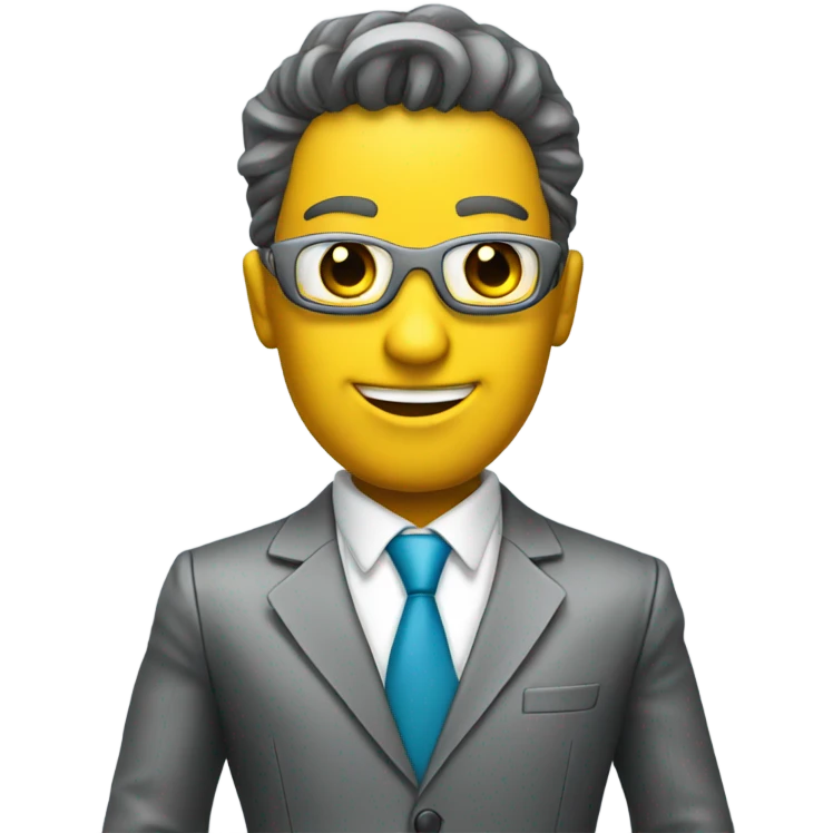 robot sales agent  emoji