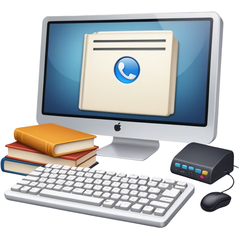 Online AI training school emoji