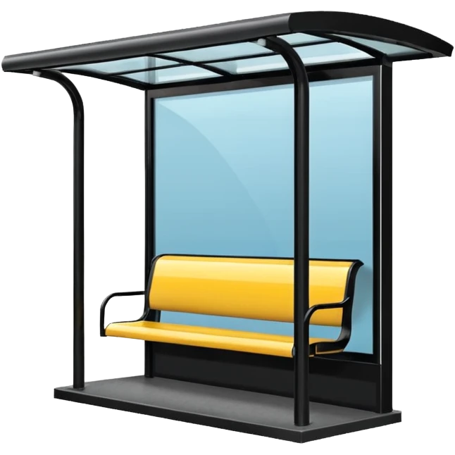 bus Shelter emoji